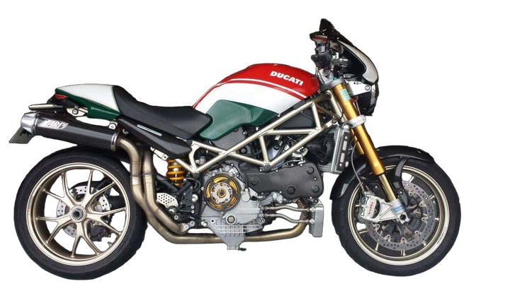 Ligne zard Monster S4RS silencieux carbone