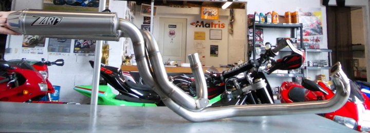 Ligne zard Monster S4RS silencieux Titane