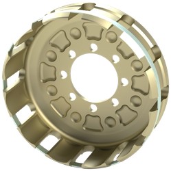 CLOCHE D'EMBRAYAGE RACE KBIKE EN ERGAL POUR DUCATI (CAMP003D)