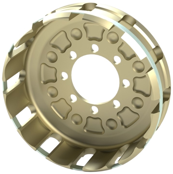 CLOCHE D'EMBRAYAGE RACE KBIKE EN ERGAL POUR DUCATI (CAMP003D)