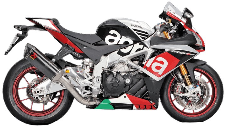 LIGNE AKRAPOVIC TITANE APRILIA RSV4 2015-2020 (S-A10E8-RC)