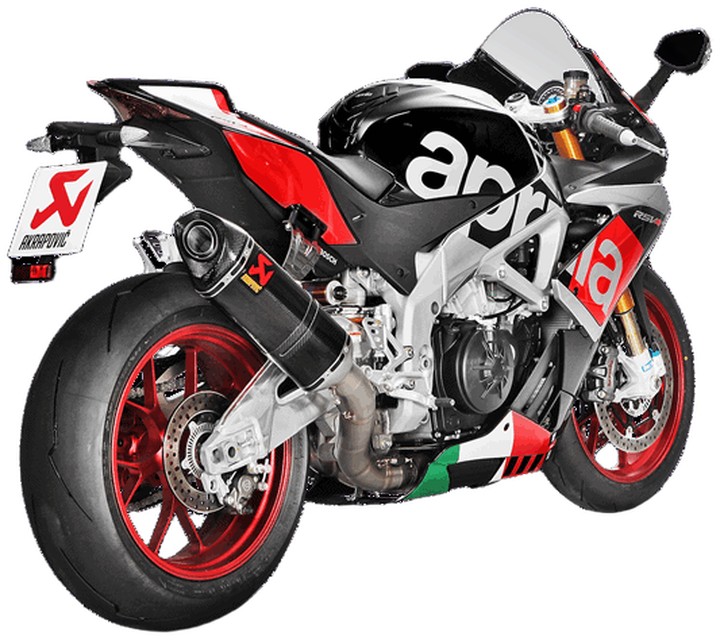 LIGNE AKRAPOVIC TITANE APRILIA RSV4 2015-2020 (S-A10E8-RC)