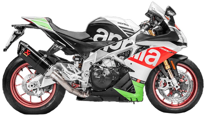 DEMI LIGNE AKRAPOVIC RSV4