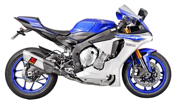 LIGNE COMPLETE AKRAPOVIC EVOLUTION YAMAHA R1 2015-2022 (S-Y10E3-APT)