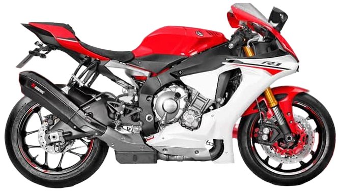 SILENCIEUX CARBONE AKRAPOVIC YAMAHA R1 2015 (S-Y10SO13-HHX2C)