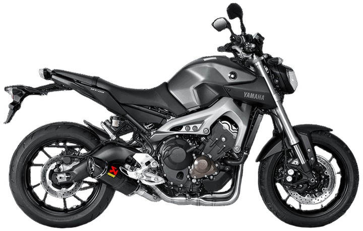 LIGNE COMPLETE  AKRAPOVIC SILENCIEUX CARBONE MT09 2014-2020 (S-Y9R2-AFC)