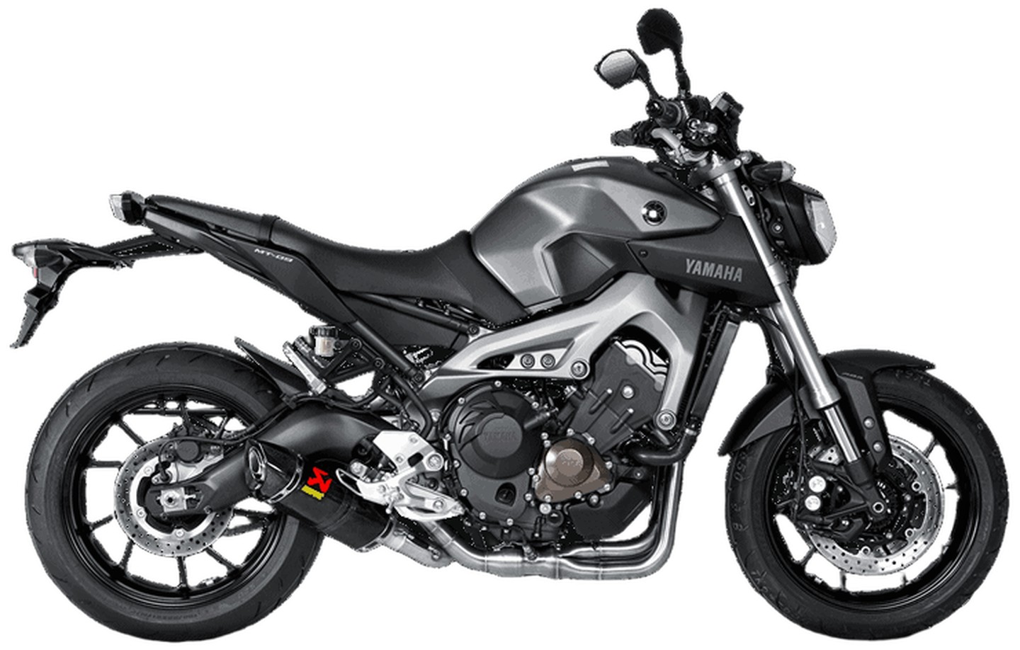 LIGNE COMPLETE  AKRAPOVIC SILENCIEUX CARBONE MT09 2014-2020 (S-Y9R2-AFC)