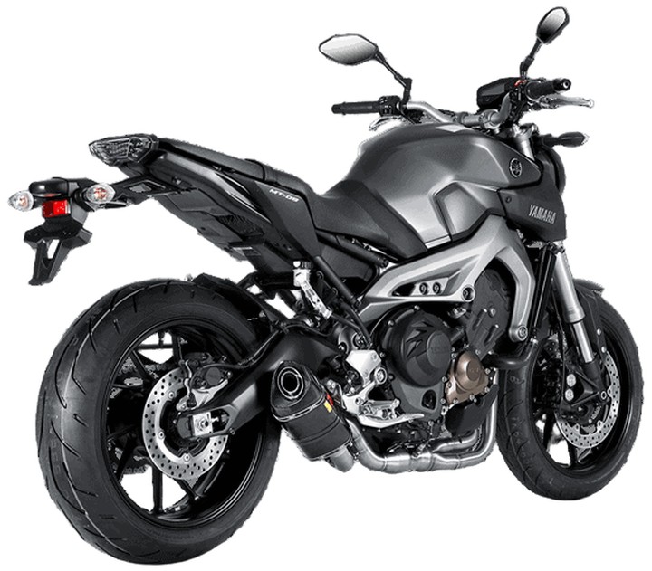 LIGNE COMPLETE  AKRAPOVIC SILENCIEUX CARBONE MT09 2014-2020 (S-Y9R2-AFC)