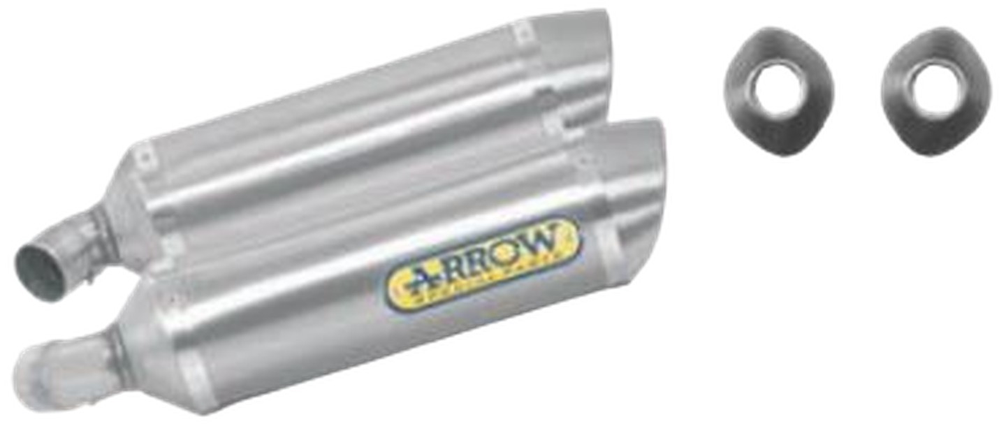 Silencieux Arrow Street Thunder ducati monster 696 /  796 embout inox