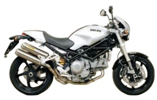 Arrow Round Sil Ducati Monster S2R 1000