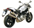 Arrow Round Sil Ducati Monster S2R 1000