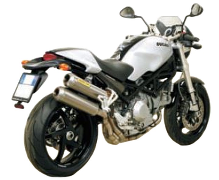 Arrow Round Sil Ducati Monster S2R 1000