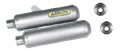 Silencieux Arrow Round Sil Ducati Monster S4R S4RS testa stretta