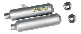 Silencieux Arrow Round Sil Ducati Monster S4R S4RS testa stretta