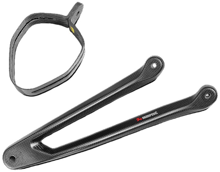 PATTE DE FIXATION CARBONE AKRAPOVIC P-MBK10E2  (en option)