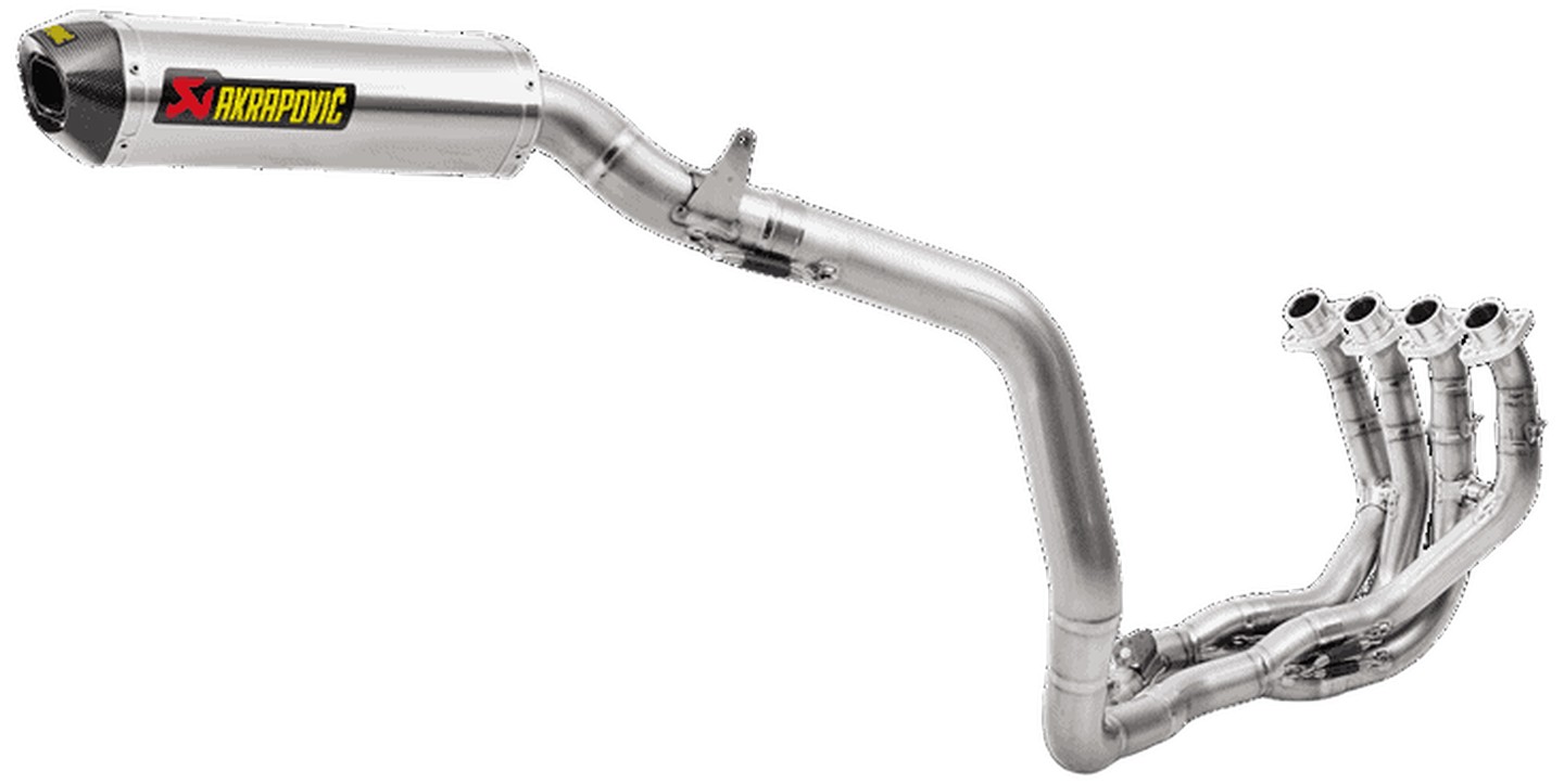 LIGNE COMPLÈTE AKRAPOVIC EVOLUTION HONDA 600 CBR RR 2007-2016 (S-H6EFT9T-WT)