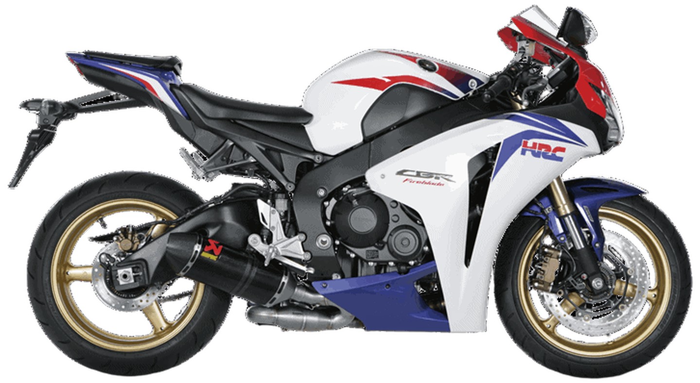 DEMI LIGNE RACING AKRAPOVIC HONDA CBR1000RR 2008-2013 (S-H10SO6T-TC)