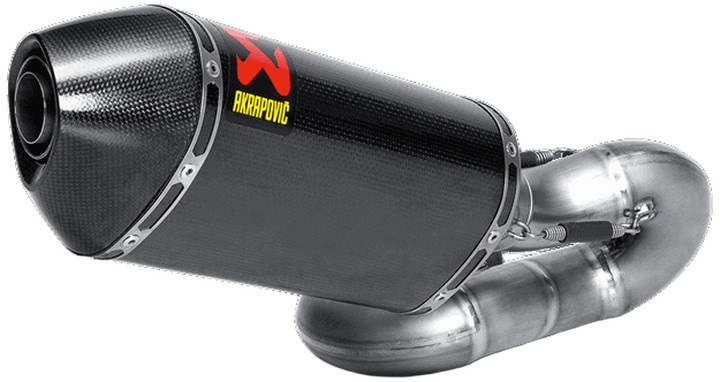 DEMI-LIGNE RACING AKRAPOVIC -HONDA 1000 CBR RR 2014-2016