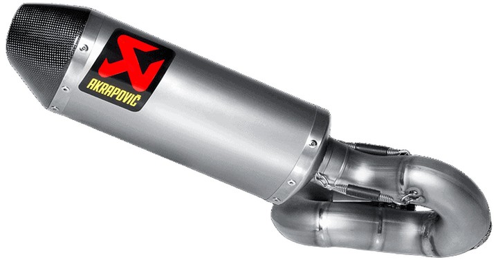 DEMI-LIGNE RACING AKRAPOVIC -HONDA 1000 CBR RR 2014-2016