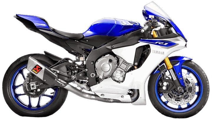 TUBE DECATALYSEUR TITANE YAMAHA R1 2015-2019 (L-Y10SO11T/TD)