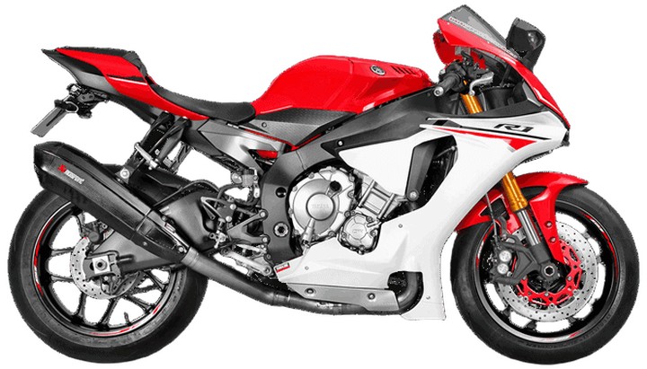 TUBE DECATALYSEUR TITANE YAMAHA R1 2015-2026 (L-Y10SO17)