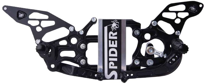 COMMANDE RECULÉES SPIDER POUR PANIGALE 899,1199,1299 (10.D57)