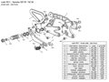 COMMANDES RECULÉES BONAMICI YAMAHA R1 2015-2025 (Y011)