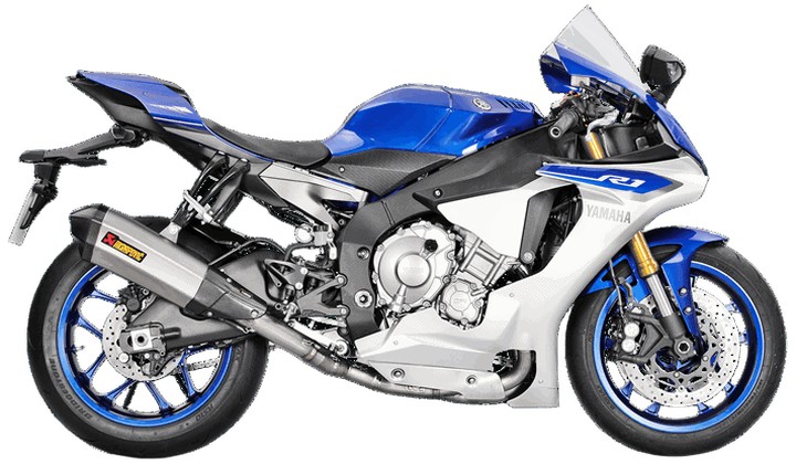 LIGNE COMPLETE AKRAPOVIC EVOLUTION YAMAHA R1 2015-2020 (S-Y10E4-HX2T)