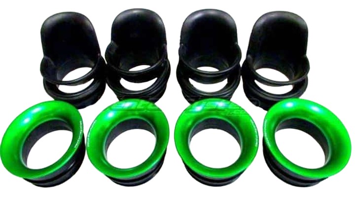 KIT CORNETS D'ADMISSION RACING KAWASAKI ZX6R 2009-2017 (VS34)