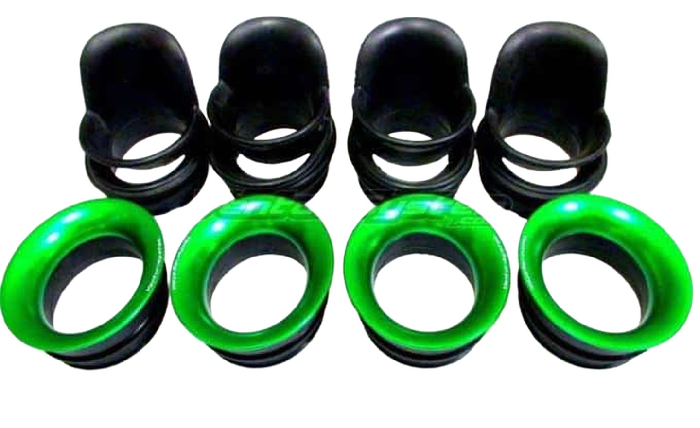 KIT CORNETS D'ADMISSION RACING KAWASAKI ZX6R 2009-2017 (VS34)