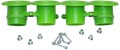 KIT CORNETS D'ADMISSION RACING KAWASAKI ZX10R 2011-2015 (VS32)