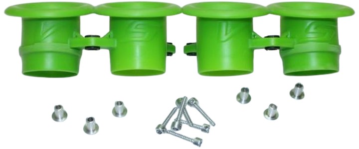 KIT CORNETS D'ADMISSION RACING KAWASAKI ZX10R 2011-2015 (VS32)