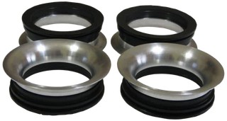 KIT CORNETS D'ADMISSION RACING BMW HP4 / S1000RR 2009-2014 (VS09)