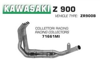 COLLECTEUR RACING ARROW POUR Z900 17-19 (71661MI)