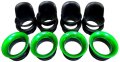 KIT CORNETS D'ADMISSION RACING KAWASAKI ER6 2006-2015 (VS33)