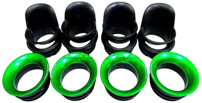 KIT CORNETS D'ADMISSION RACING KAWASAKI ER6 2006-2015 (VS33)