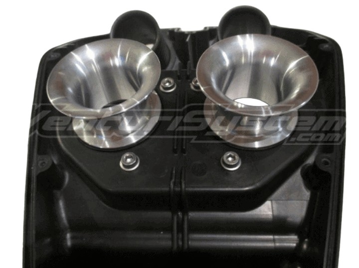 KIT CORNETS D'ADMISSION RACING KAWASAKI ER6 2006-2015 (VS33)