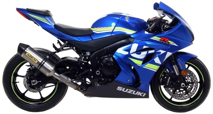 Ligne complete ARROW SBK Competition Suzuki GSXR 1000 2017 (Def