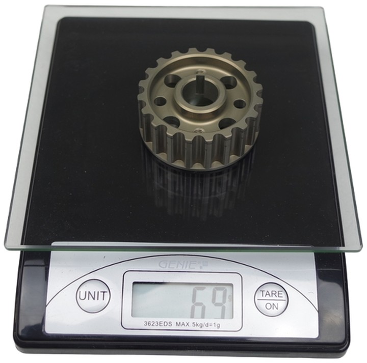 POULIES REGLABLES EN ERGAL POUR DUCATI 2 SOUPAPES 20 DENTS (KPA003D)