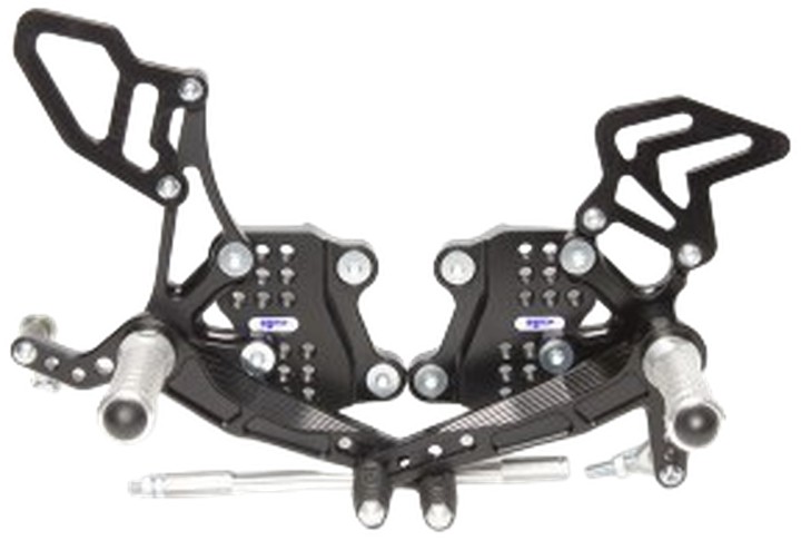 COMMANDES RECULÉES PP-TUNING POUR 600 / 750 GSX-R 2000-2005