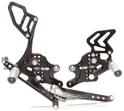 COMMANDES RECULÉES PP-TUNING POUR 600 / 750 GSX-R 2006-2010
