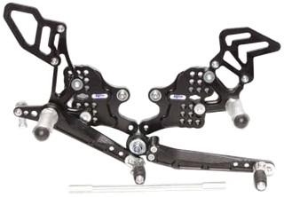 COMMANDES RECULÉES PP-TUNING POUR 750 GSX-R 2011- 2016 (668)