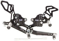 COMMANDES RECULÉES PP-TUNING POUR 750 GSX-R 2011- 2016 (668)