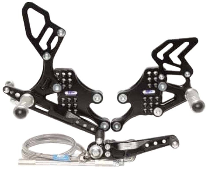 COMMANDES RECULÉES PP-TUNING POUR FZ8 2010-2015