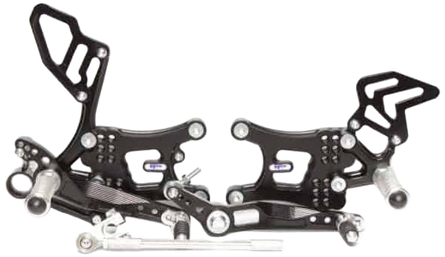 COMMANDES RECULÉES PP-TUNING POUR YZF R6 2006-2016