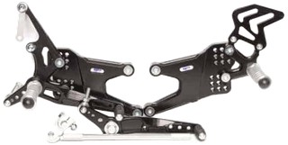 COMMANDES RECULÉES PP-TUNING POUR YZF R1 1998-2003