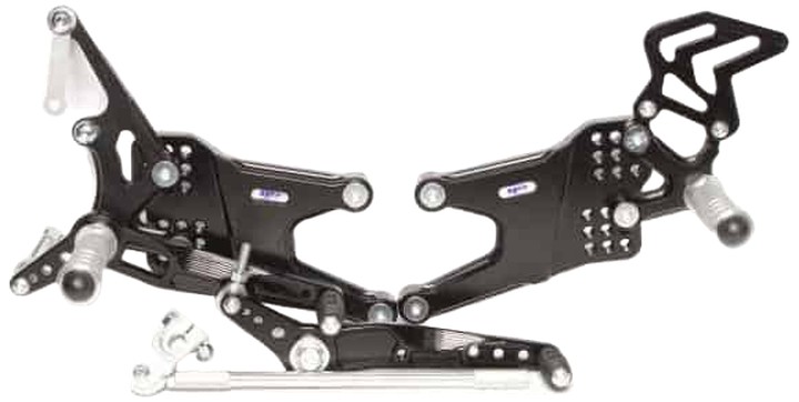 COMMANDES RECULÉES PP-TUNING POUR YZF R1 1998-2003
