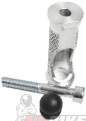 REPOSE-PIED RACING 80 mm  PP-TUNING pour Daytona 675R / MT 07 / Street Triple