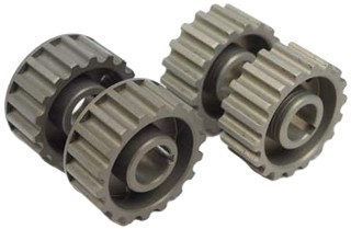 POULIES FIXES EN ERGAL POUR DUCATI 2 SOUPAPES 18 DENTS (KPA008D)