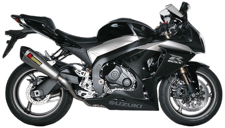 LIGNE COMPLÈTE AKRAPOVIC EVO 1000 GSXR 2009-2011 (S-S10RFT7T-XT)